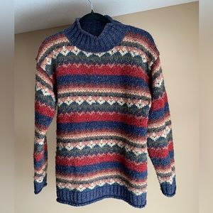 Vintage Style Knit Sweater